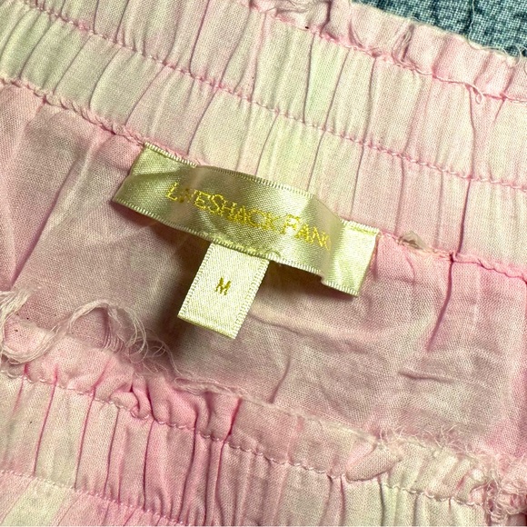 LOVE SHACK FANCY PINK SKIRT - Picture 3 of 3